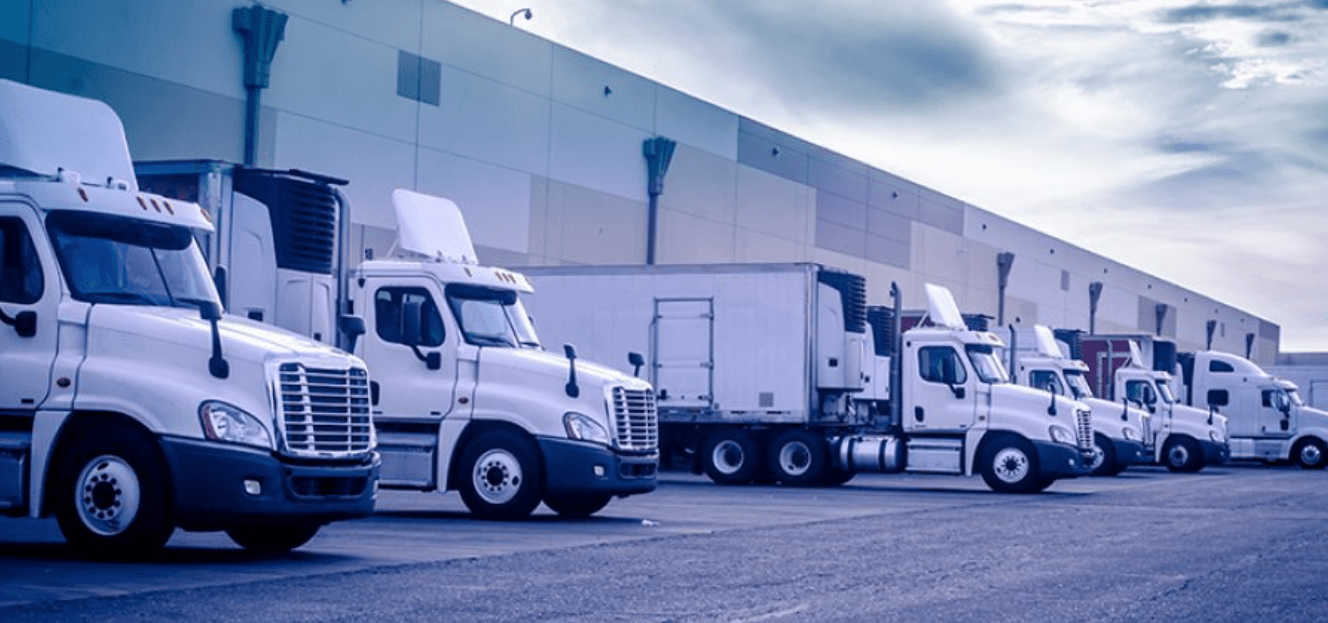 Distribution-ready logistics (trucks)